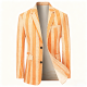 Men's Single-Breasted Thin Suit Top - Fashion Business Casual Office Daily Trendy Jacket