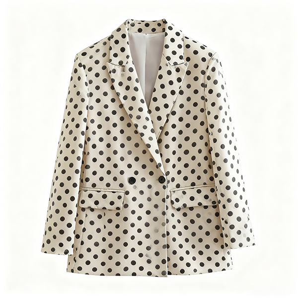 Fashion V-Neck Slimming Women's Blazer - Autumn Office Daily Commute Suit Coat
