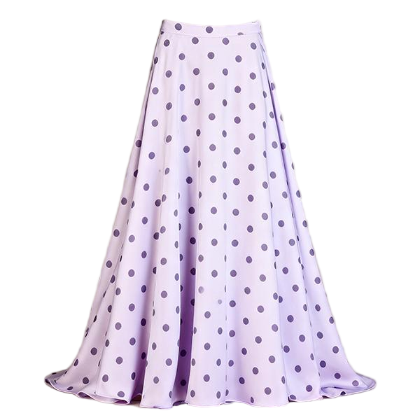 High-Waist Elegant Satin Women's Skirt - Soft Smooth Long Draped Slim Fit Skirt