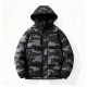 Autumn Winter Men's Warm Loose Parka - Hooded Thickened Cotton-Padded Outdoor Thermal Casual Jacket