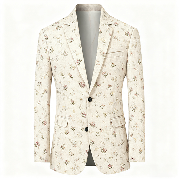 Thin Fashion Single-Breasted Men's Suit - Business Casual Office Daily Versatile Jacket