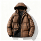 Men's Outdoor Thermal Hooded Parka - Autumn Winter Warm Thickened Cotton-Padded Casual Loose Jacket